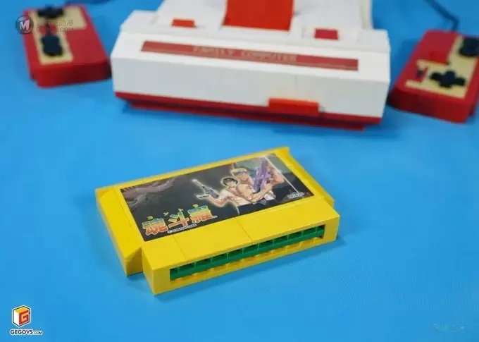 [MOC]这是中国玩家儿时的回忆，乐高积木拼搭的任天堂红白机