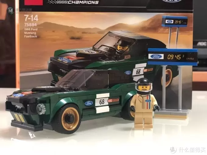 乐高乐趣多，75884 Ford Mustang Fastback拼装