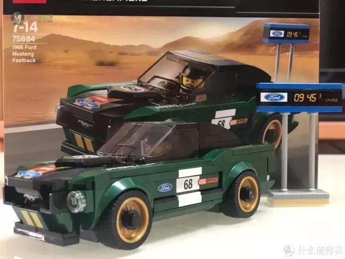 乐高乐趣多，75884 Ford Mustang Fastback拼装