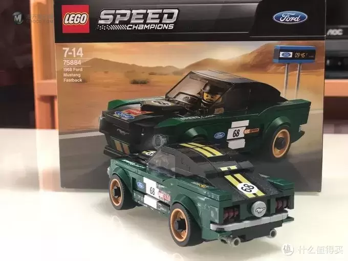乐高乐趣多，75884 Ford Mustang Fastback拼装