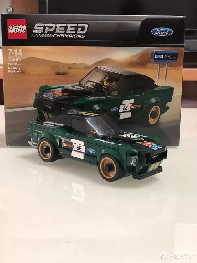 乐高乐趣多，75884 Ford Mustang Fastback拼装