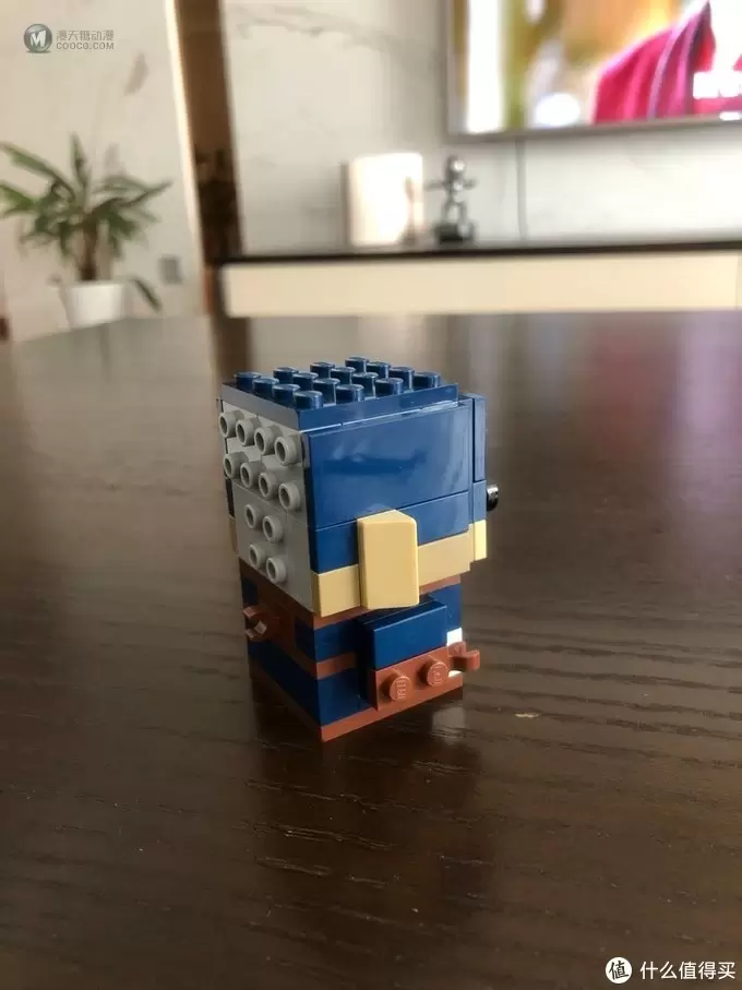 乐高 方头仔 篇十九：LEGO BRICKHEADZ 乐高方头仔  41589 美国队长