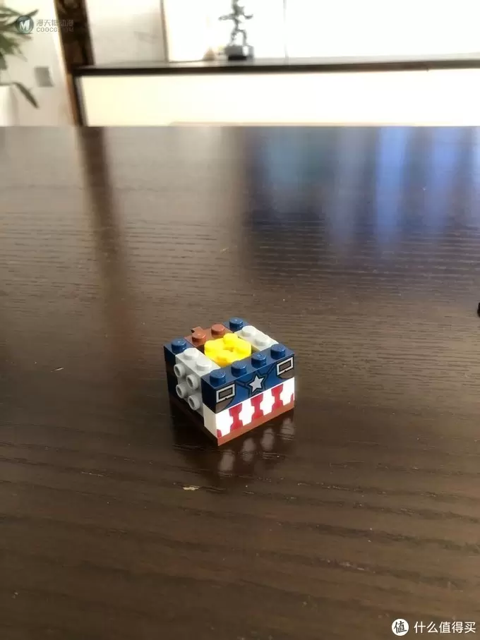 乐高 方头仔 篇十九：LEGO BRICKHEADZ 乐高方头仔  41589 美国队长