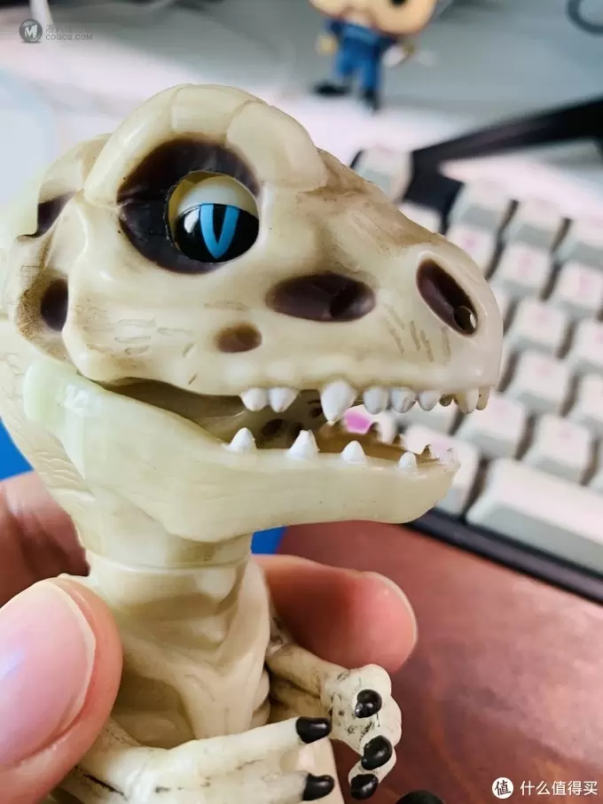 开箱篇 篇一：中年人的小玩具，WowWee 凶猛迅猛龙骨架手指玩具