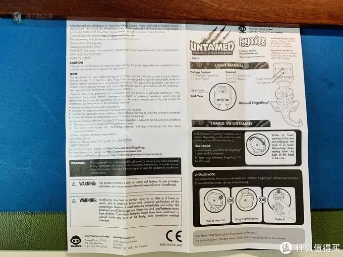 开箱篇 篇一：中年人的小玩具，WowWee 凶猛迅猛龙骨架手指玩具