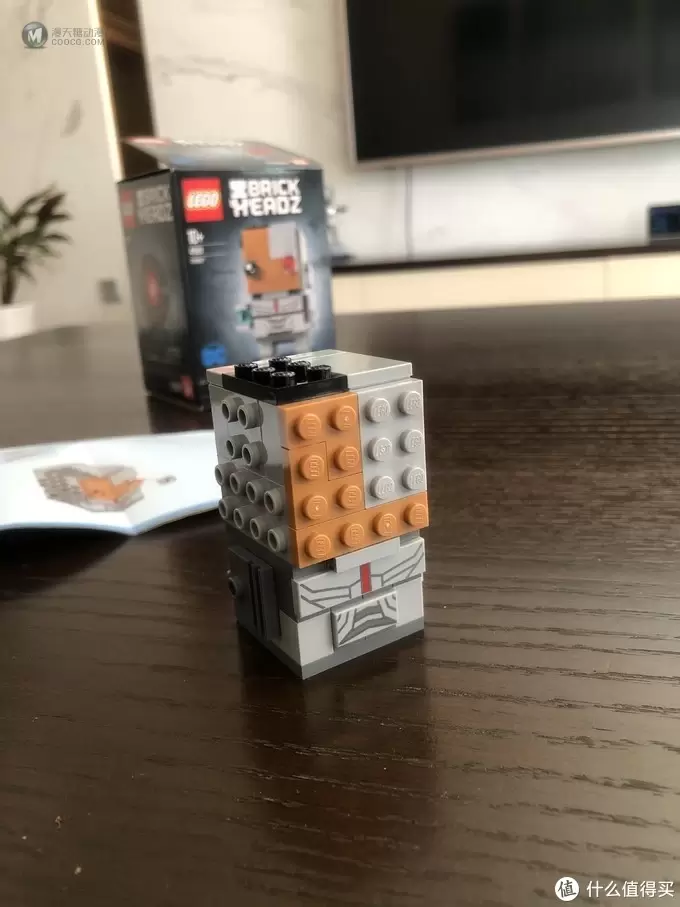 乐高方头仔 篇十三：LEGO BRICKHEADZ 乐高方头仔 41601 钢骨
