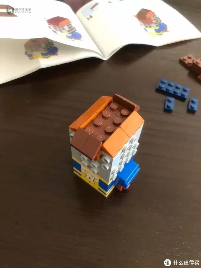 乐高 方头仔 篇十：LEGO BRICKHEADZ乐高方头仔41596野兽