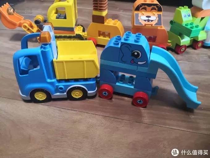 LEGO 乐高 Duplo 10863 我的创意动物大巡游，自带收纳盒的德宝动物火车~