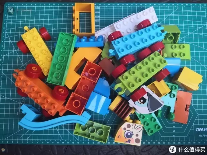 LEGO 乐高 Duplo 10863 我的创意动物大巡游，自带收纳盒的德宝动物火车~