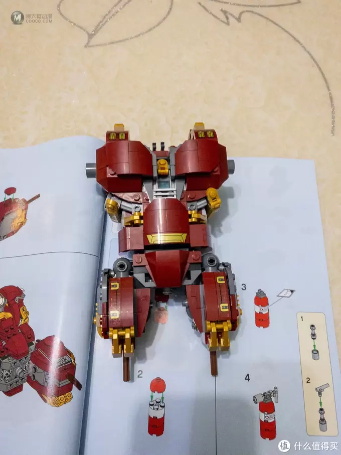 模型 篇八：纪念即将逝去的青春——乐高76105反浩克装甲开箱
