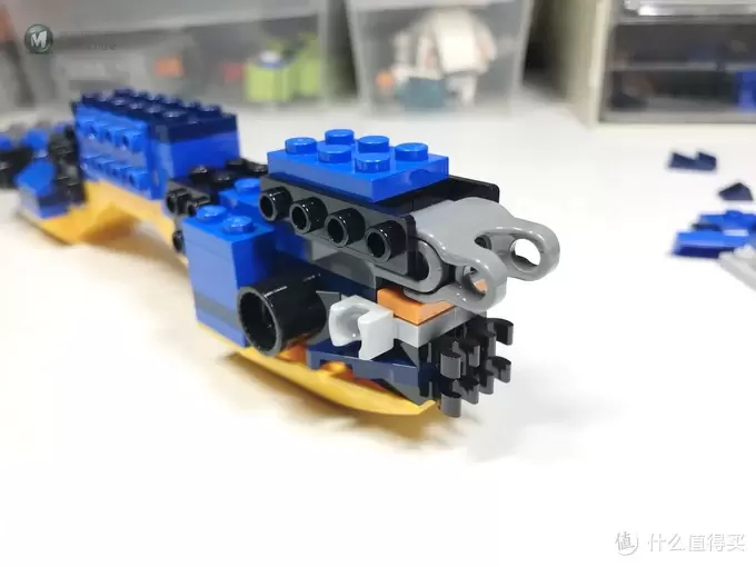 LEGO 乐高 拼拼乐 篇183：蓝龙配绿龙 Ninjago 幻影忍者系列 70652 雷电暴风神龙
