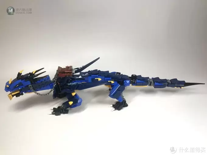 LEGO 乐高 拼拼乐 篇183：蓝龙配绿龙 Ninjago 幻影忍者系列 70652 雷电暴风神龙