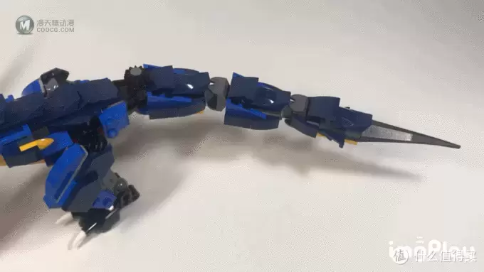 LEGO 乐高 拼拼乐 篇183：蓝龙配绿龙 Ninjago 幻影忍者系列 70652 雷电暴风神龙