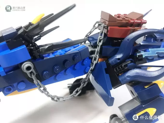 LEGO 乐高 拼拼乐 篇183：蓝龙配绿龙 Ninjago 幻影忍者系列 70652 雷电暴风神龙