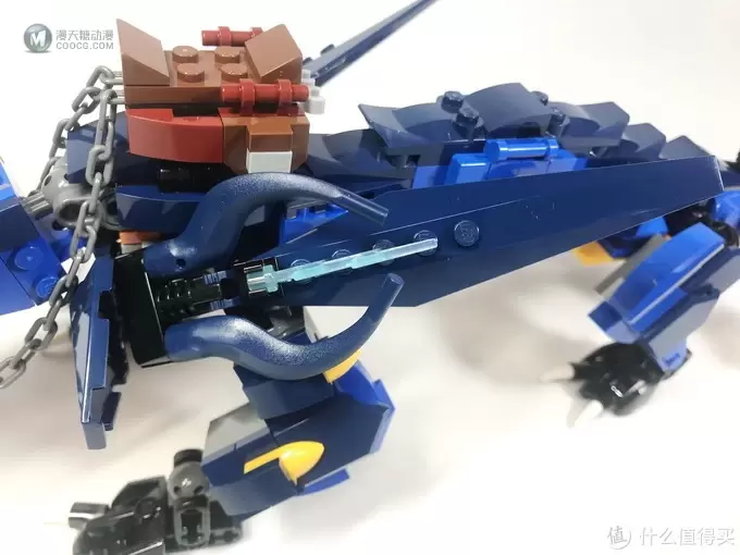 LEGO 乐高 拼拼乐 篇183：蓝龙配绿龙 Ninjago 幻影忍者系列 70652 雷电暴风神龙