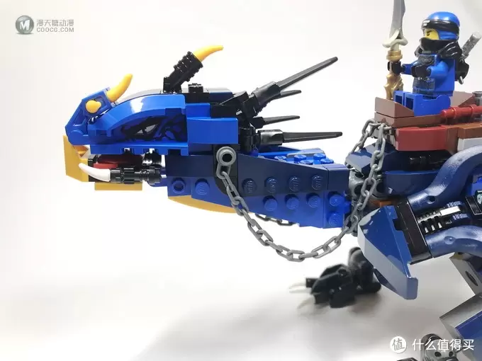 LEGO 乐高 拼拼乐 篇183：蓝龙配绿龙 Ninjago 幻影忍者系列 70652 雷电暴风神龙