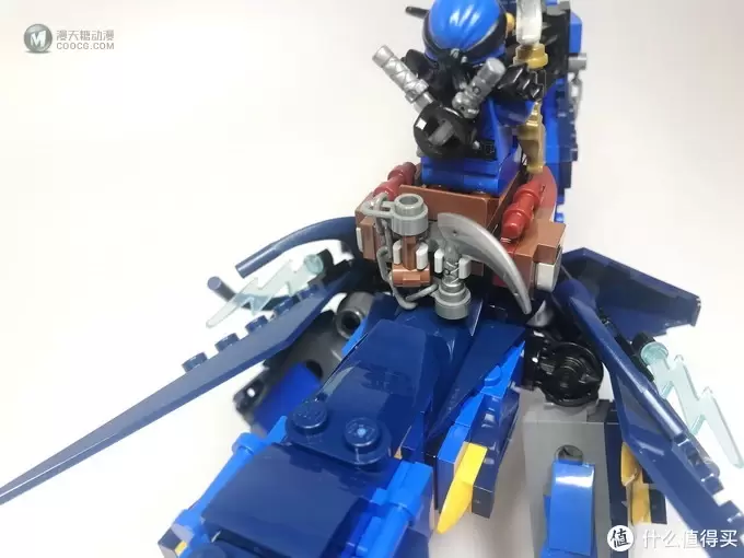LEGO 乐高 拼拼乐 篇183：蓝龙配绿龙 Ninjago 幻影忍者系列 70652 雷电暴风神龙