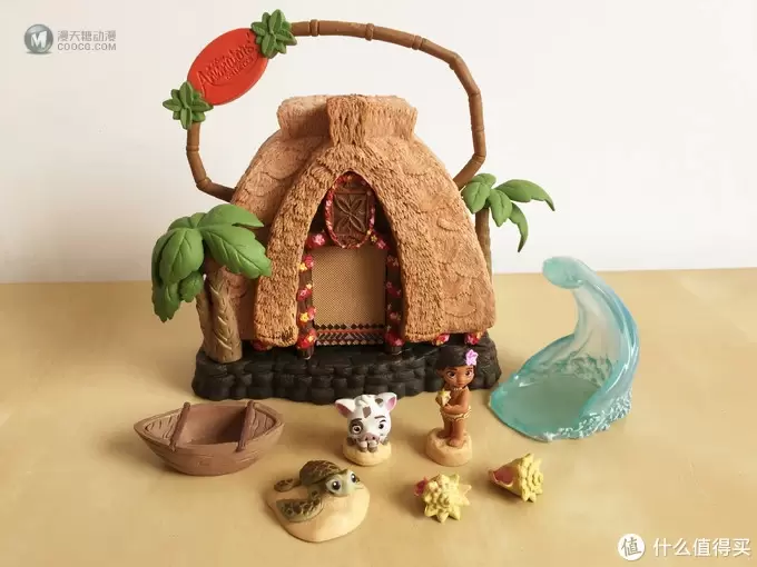 玩具测评丨Disney迪士尼海洋奇缘公主小屋
