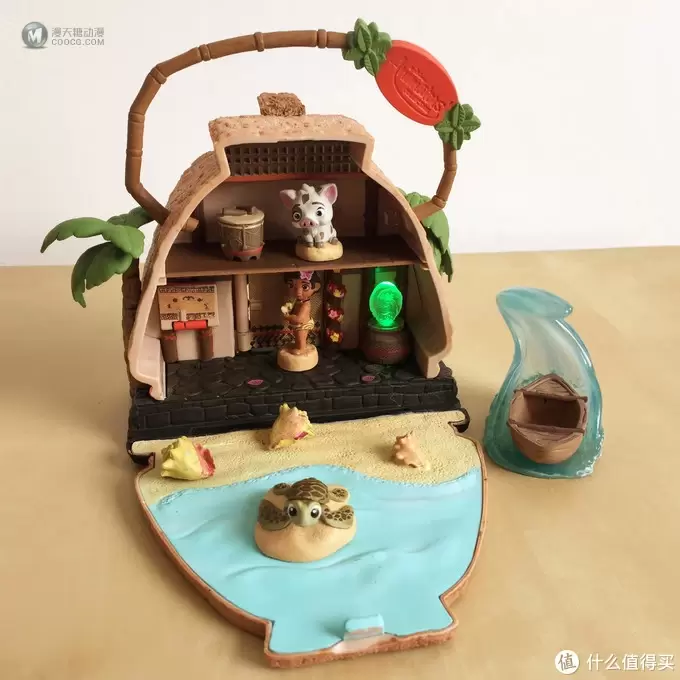 玩具测评丨Disney迪士尼海洋奇缘公主小屋
