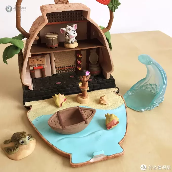 玩具测评丨Disney迪士尼海洋奇缘公主小屋