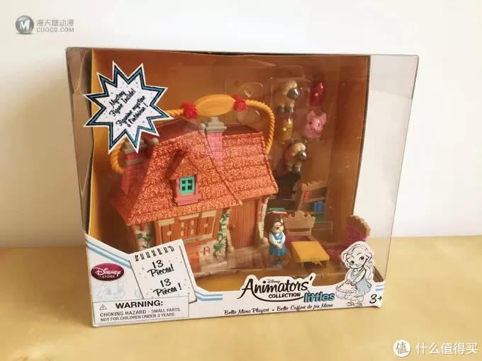 玩具测评丨Disney迪士尼美女与野兽公主小屋