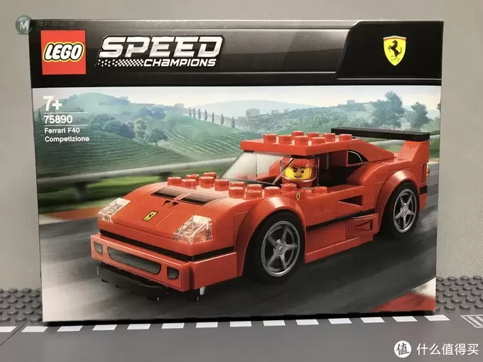 百元小跑车：LEGO 乐高 赛车系列 75890 法拉利F40 Competizione