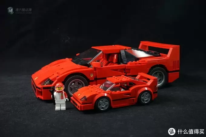 乐高 SPEED CHAMPIONS 超级赛车系列 75890 法拉利F40 Competizione