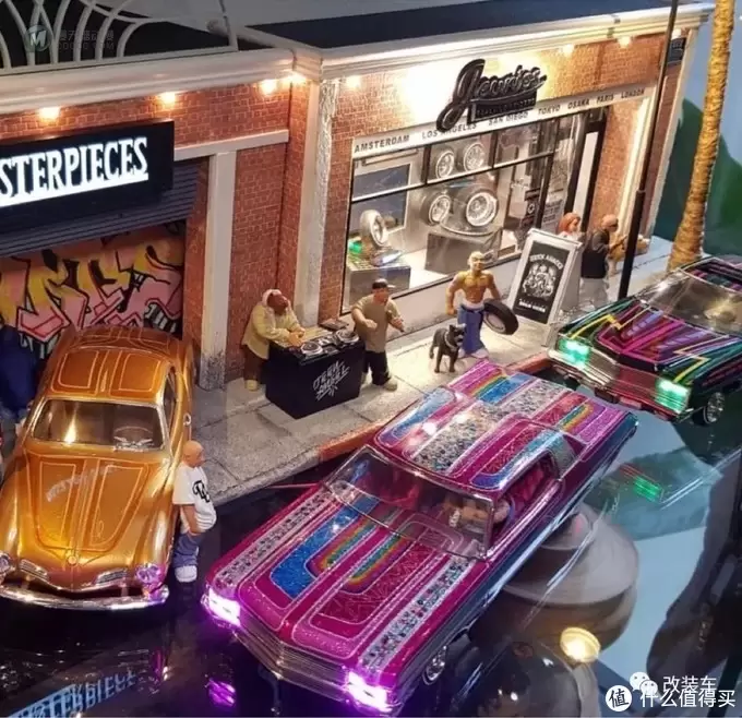 Lowrider狂热爱好者，收藏的车模就花费了几十万！