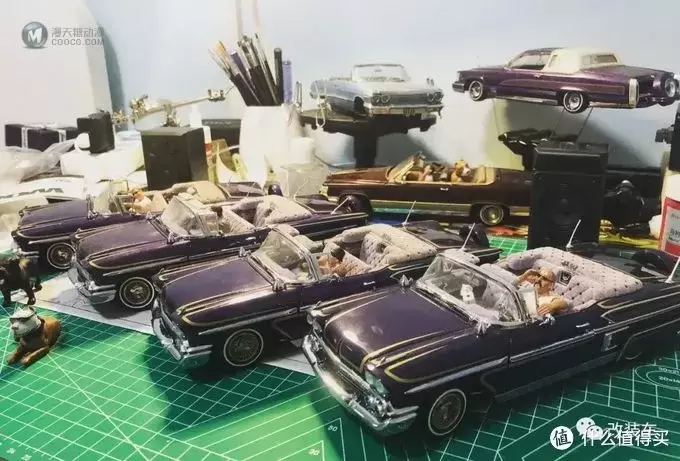 Lowrider狂热爱好者，收藏的车模就花费了几十万！