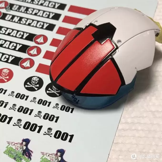 超时空要塞一条辉头盔配色乱入，扎古头也能这么涂