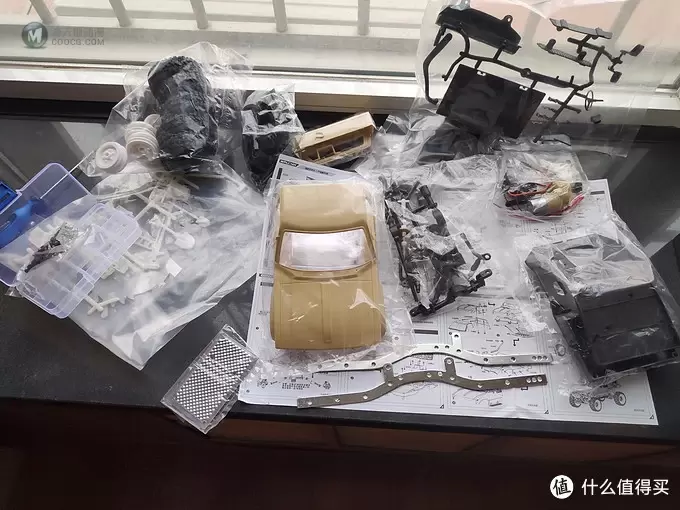 顽皮龙 海拉克斯半卡kit版 攀爬RC模型 组装记