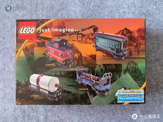 LEGO 10013 敞篷货车车厢和10017 底卸式车厢