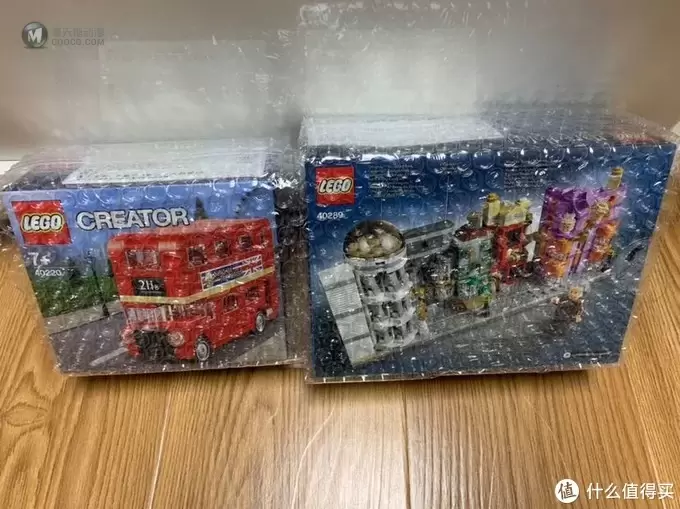 LEGO乐高40289哈利波特对角巷和40220伦敦中巴士的喜悦