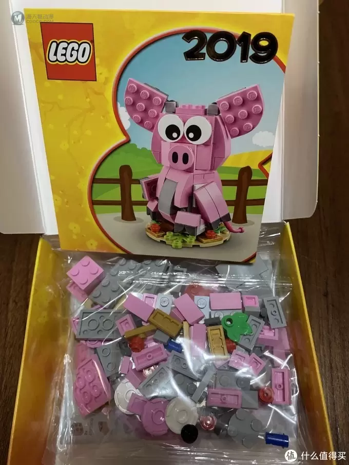 乐高40186猪年限定生肖套装
