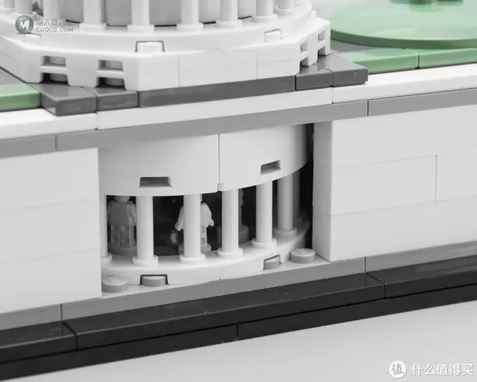 #晒单大赛#掌上旅游，带你游览到不了的地方—LEGO 乐高 建筑系列 21030 美国国会大厦 晒物