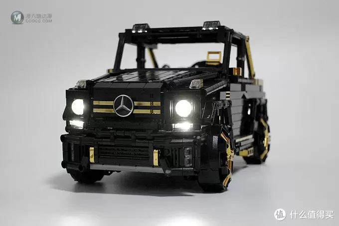 LEGO 乐高 MOC 奔驰G500短轴敞篷终结版200