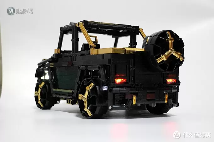 LEGO 乐高 MOC 奔驰G500短轴敞篷终结版200