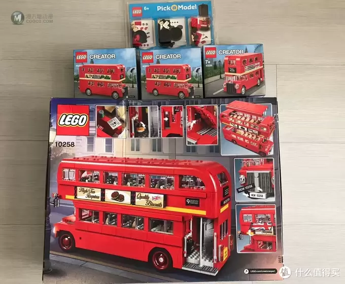 乐高入坑记—2017年LEGO 乐高 伦敦巴士10258