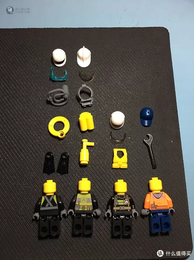 我的积木 篇一：#原创新人# LEGO 乐高 60106 消防入门 & 60107云梯消防车