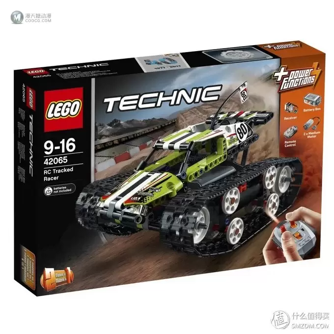 LEGO 乐高 42065 履带遥控车  开箱及试玩