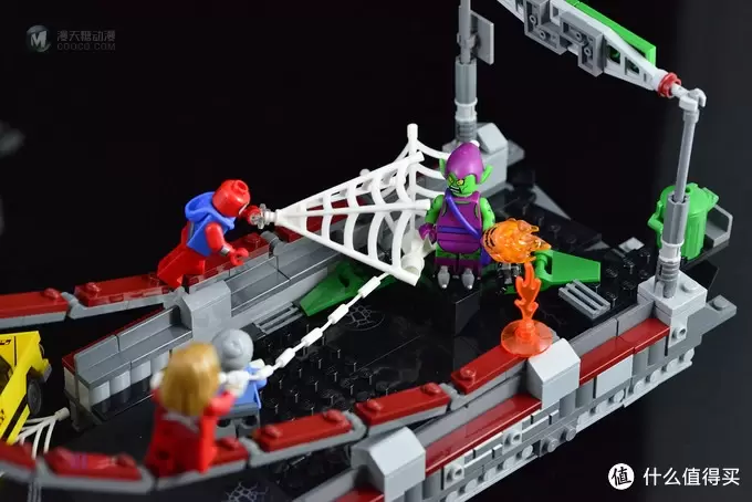 #本站首晒#  LEGO 乐高 76057 大桥对决