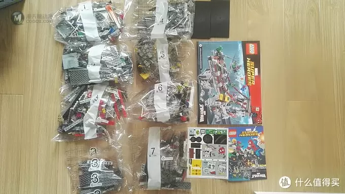 #本站首晒#  LEGO 乐高 76057 大桥对决