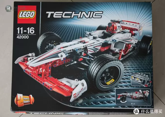 一个大龄少年的乐高之旅 篇十：Lego 乐高 Technic 科技组 42000 F1开箱
