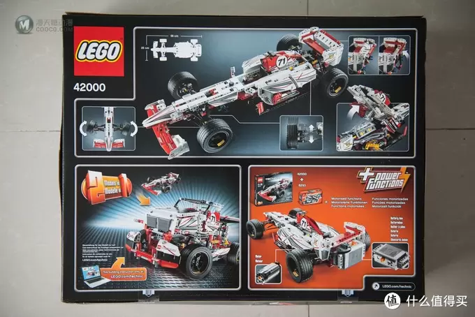 一个大龄少年的乐高之旅 篇十：Lego 乐高 Technic 科技组 42000 F1开箱