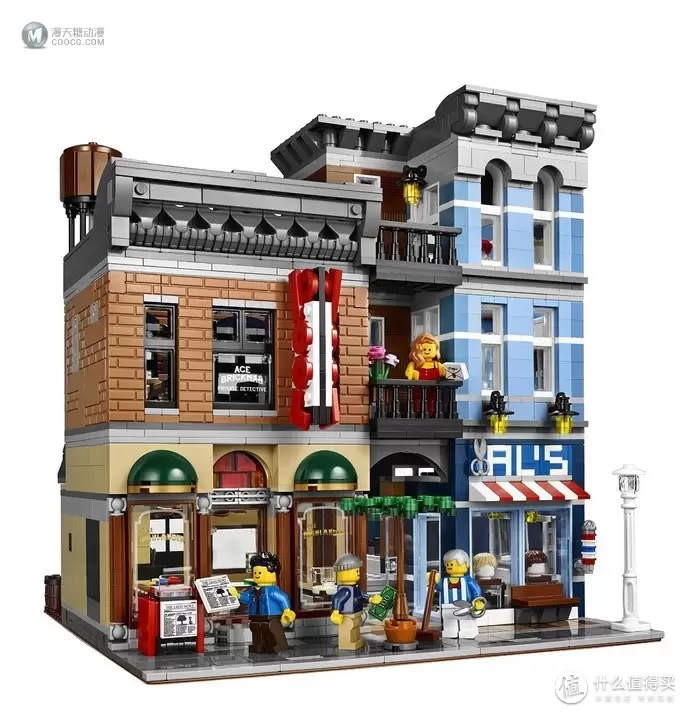 单反毁一生，LEGO穷三代 篇六十九：LEGO 乐高 街景系列 10246 Detective's Office 侦探社