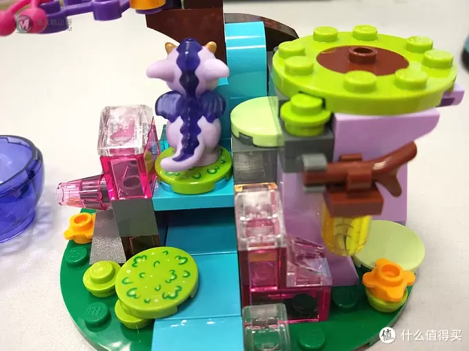 #本站首晒# LEGO 乐高 41171 精灵系列 艾米丽和风龙宝宝