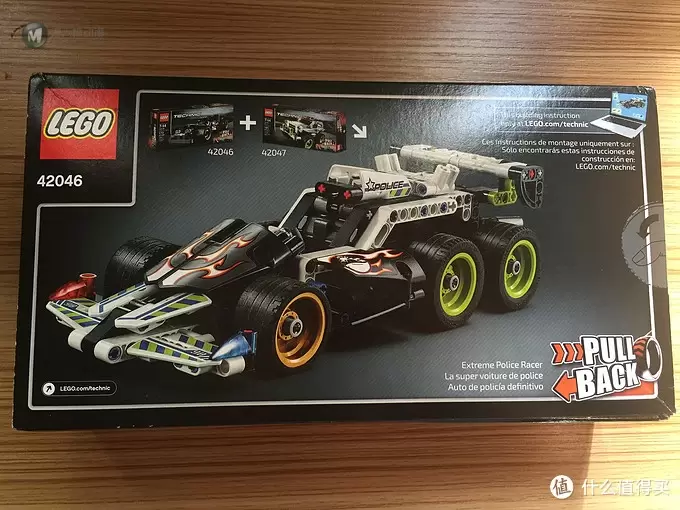 科技入门——LEGO 乐高 机械组 42046 狂野赛车 开盒测评