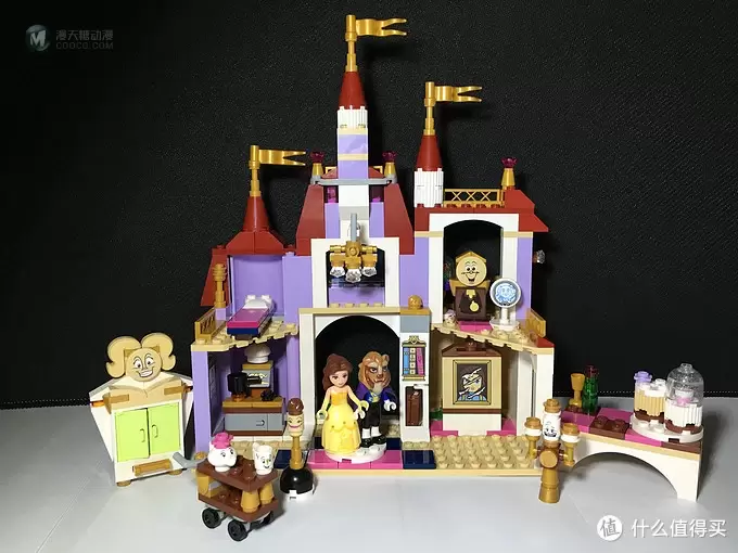 #本站首晒# 深夜与她共耕耘，拼彻城堡赴云霄：LEGO 乐高 41067迪斯尼公主系列