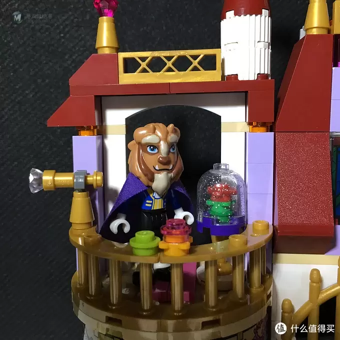 #本站首晒# 深夜与她共耕耘，拼彻城堡赴云霄：LEGO 乐高 41067迪斯尼公主系列