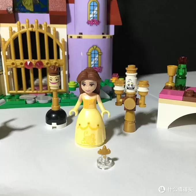 #本站首晒# 深夜与她共耕耘，拼彻城堡赴云霄：LEGO 乐高 41067迪斯尼公主系列